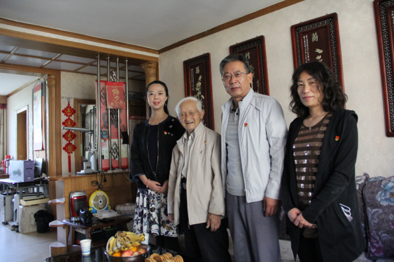 中共青海省第三建筑工程有限公司支部委員會開展“走訪慰問暖人心，紅色精神永傳承”活動