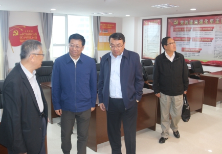 青海省副省長(zhǎng)、省國(guó)資委黨委書記、主任王黎明，蒞臨省物產(chǎn)集團(tuán)調(diào)研指導(dǎo)工作